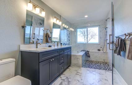 bathroom remodel in chester county